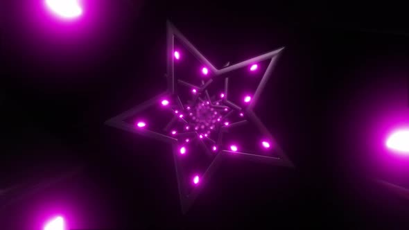 4k Pink Spiral Star Tunel alt