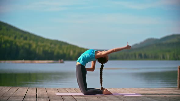 Yoga Camel Pose