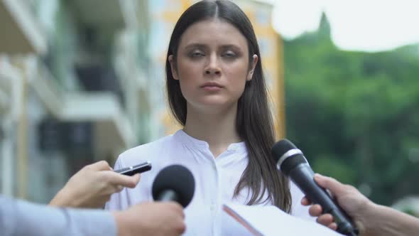 Furious Female Controlling Emotions, Irritated Annoying Correspondents, Stress