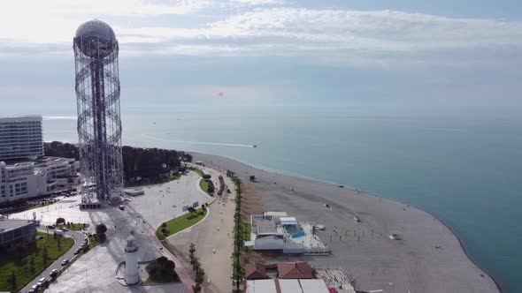 city batumi aerial