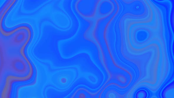 Abstract Colorful Trendy Wave Liquid Animation