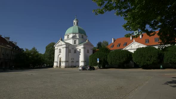 The monastery of the Benedictine-Sacrament, Warsaw