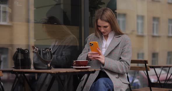 Woman Content Maker Photographing Cup of Coffee