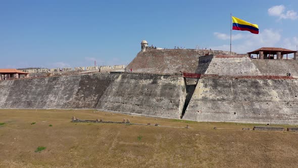 The Fortress of Cartagena Colombia