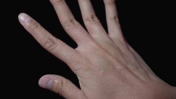Asian hands