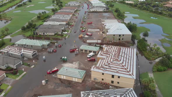 Hard rain impedes South Florida home construction