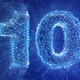 Countdown 10 Seconds Plexus Abstract Network - VideoHive Item for Sale