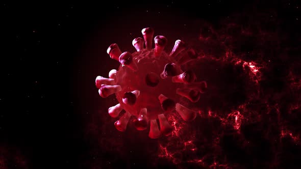 Stylized Coronavirus