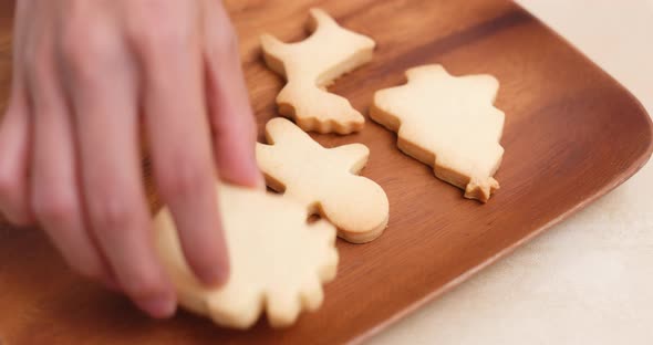 Homemade Christmas cookies