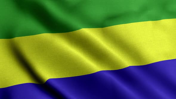 Flag Of Gabon