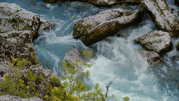 Niagara Waterfall on the river Cijevna on  in Podgorica, Montenegro