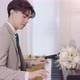 Handsome Asian Groom Plays The Piano In The White Room. - VideoHive Item for Sale