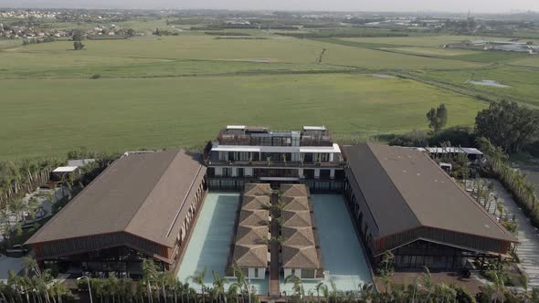 Aerial View of the Wedding Hall in Israel