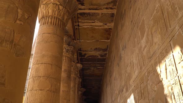 Temple in Edfu Egypt