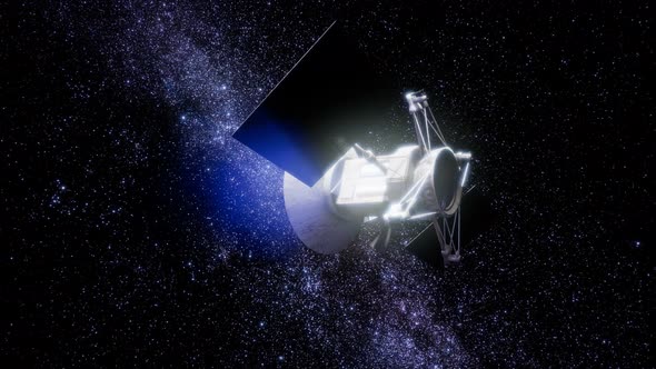 Magellan Spacecraft Approaching To Venus alt