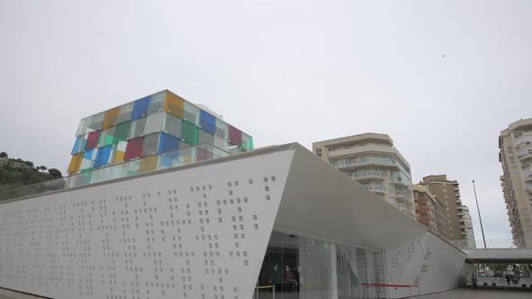 The colorful "cube" of Malaga