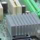 Electronic Circuit Board with Chips and Capacitors - VideoHive Item for Sale