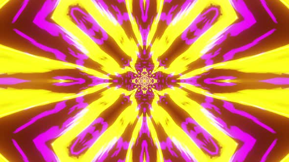 Vj Loop Purple Neon kaleidoscope