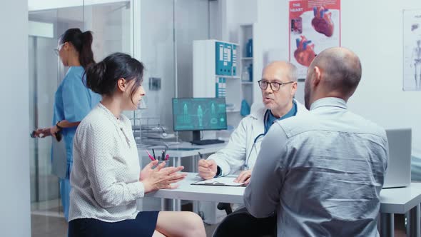 Young Couple at Doctor Appointment