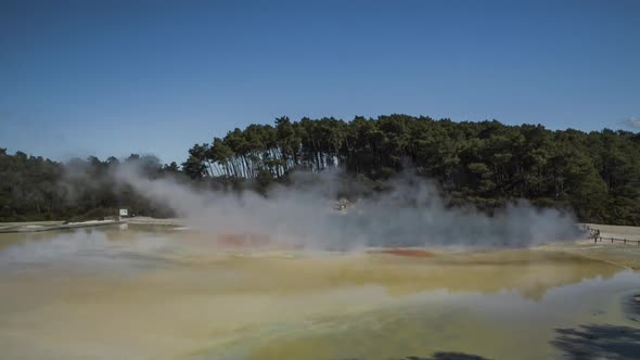 New Zealand geothermal activity