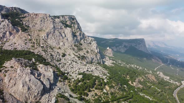 Rocky Mountains Aerial View