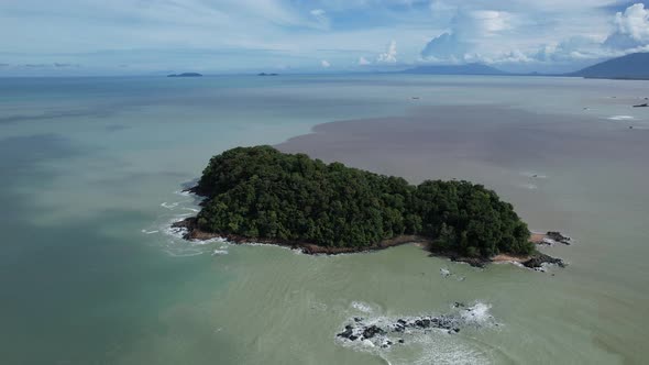 The Beaches at the most southern part of Borneo Island