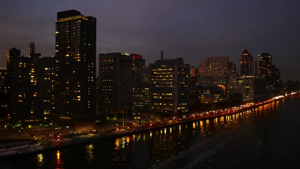 New York City Manhattan Skyline High Rise Buildings