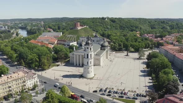 Vilnius Capital of Lithuania Cathedral Square 