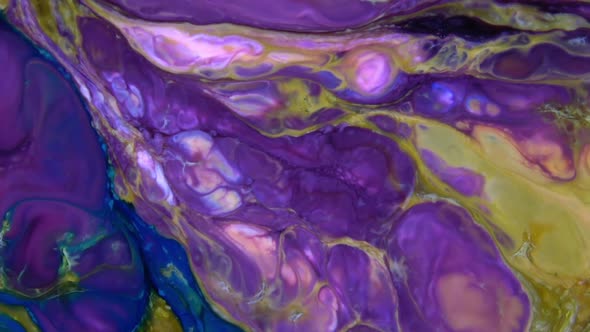 Psychedelic Cosmos Galaxy Paint Texture Background alt