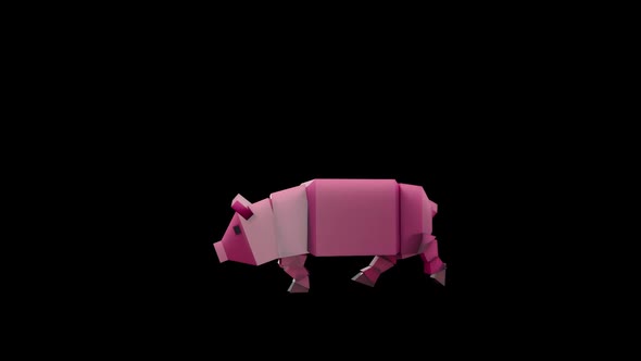 Pig Toy Walk