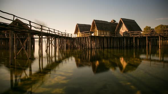 Stilt house museum timelapse 07