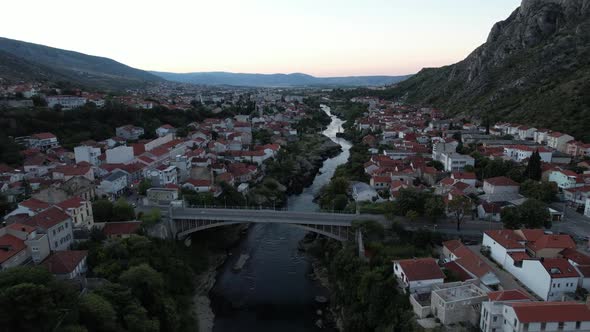 Mostar City Morning