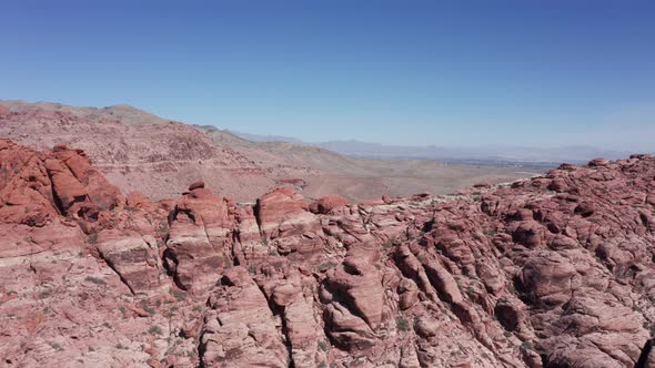 Red Mountains Aerial