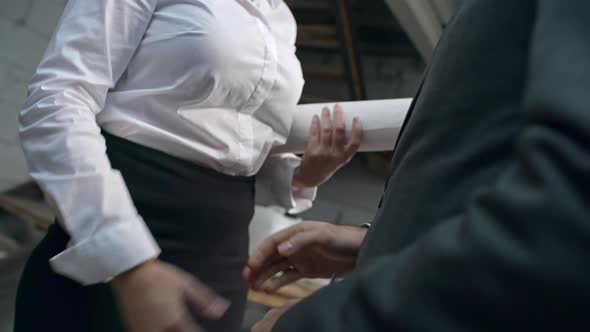 Construction Engineer and Businessman Making Deal alt