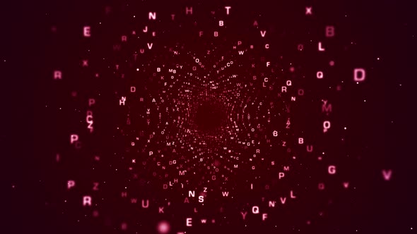 4K Abstract Binary Tunnel (loopable) alt