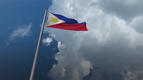 Philippines Flag Waving 2K