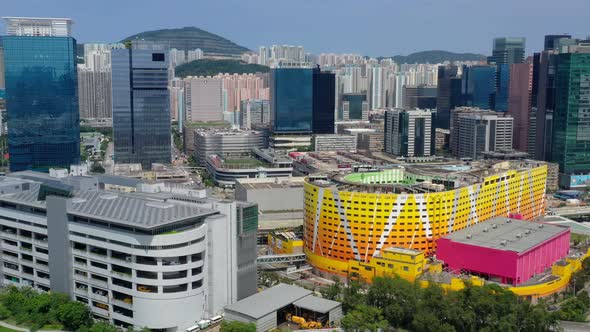 Hong Kong city from top