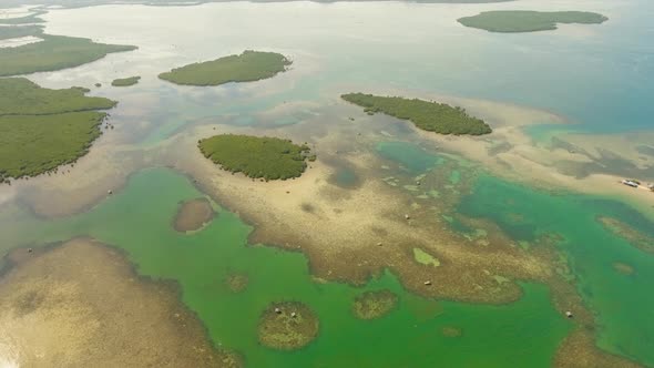 Seascape with Lagoons and Islands