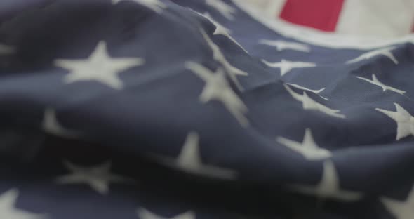 American flag detail with patriotic colors