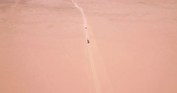 Vehicles in Desert