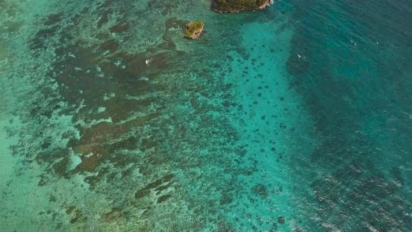 Lagoon with Turquoise Water