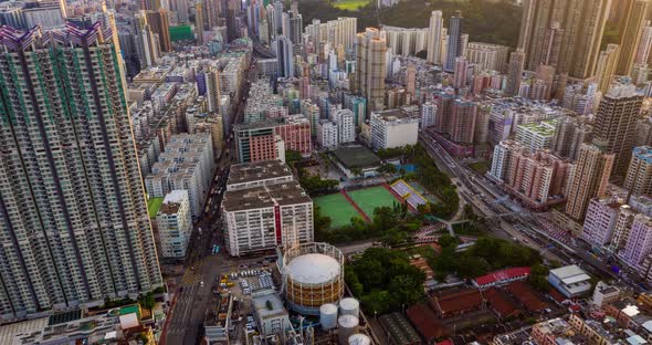 Timelapse of Hong Kong City