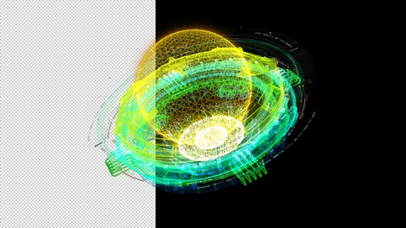 Futuristic Holographic Nuclear Fusion Machine Simulation