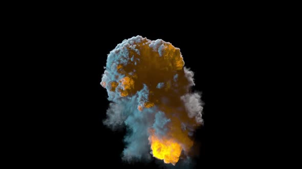 Explosion Bomb Fire Bomb alt