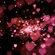 Pink heart confetti and sparks - VideoHive Item for Sale