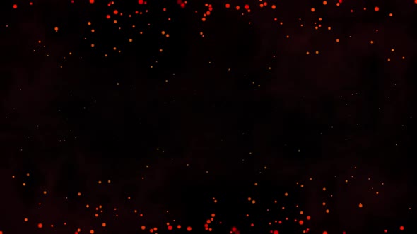 Red Particles HD