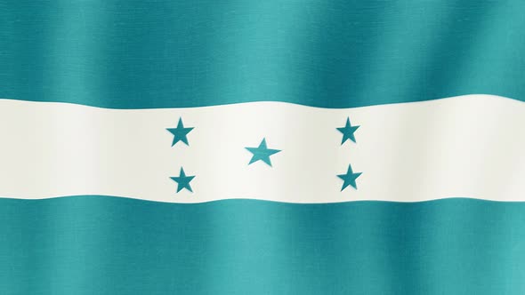The National Flag of Honduras alt