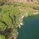 Waterfall Lake Forest Aerial - VideoHive Item for Sale