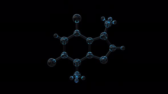 4K Molecul Structure