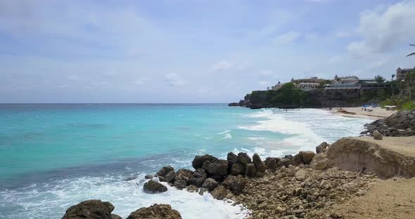 Crane Beach, Barbados Aerial